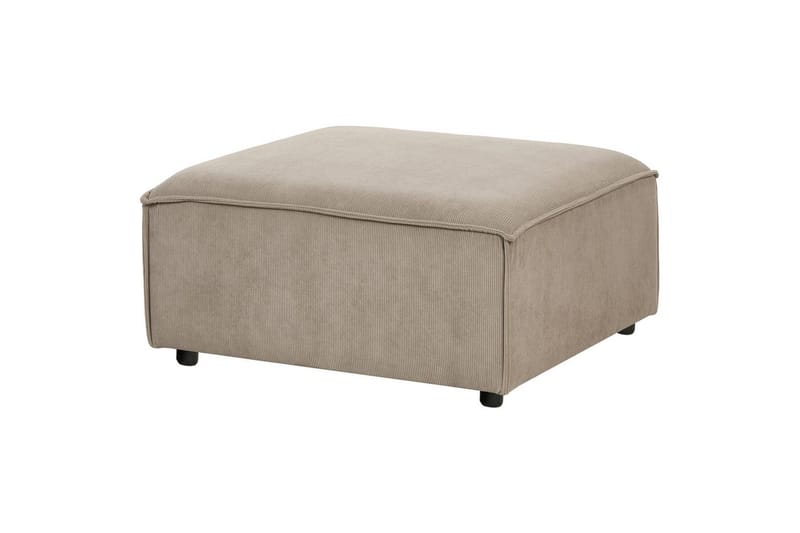 Fotpall Ardal Taupe/svart - Taupe/svart - Møbler - Stoler - Krakk - Fotskammel