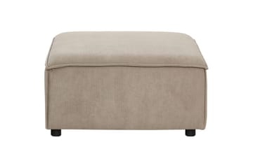 Fotpall Ardal Taupe/svart - Taupe/svart - Møbler - Stoler - Krakk - Fotskammel