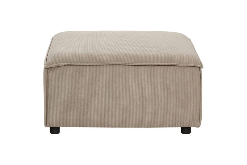 Fotpall Ardal Taupe/svart - Taupe/svart - Møbler - Stoler - Krakk - Fotskammel