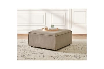 Fotpall Ardal Taupe/svart - Taupe/svart - Møbler - Stoler - Krakk - Fotskammel