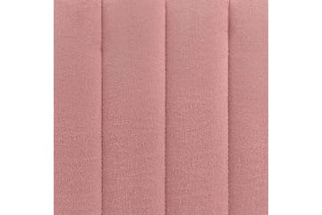 Fotpall Dayton Rosa/Gull - Rosa/Gull - Møbler - Stoler - Krakk - Fotskammel
