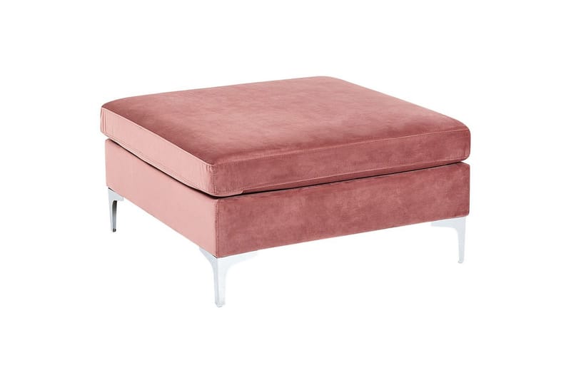 Fotpall Evja Rosa - Rosa - Møbler - Stoler - Krakk - Fotskammel