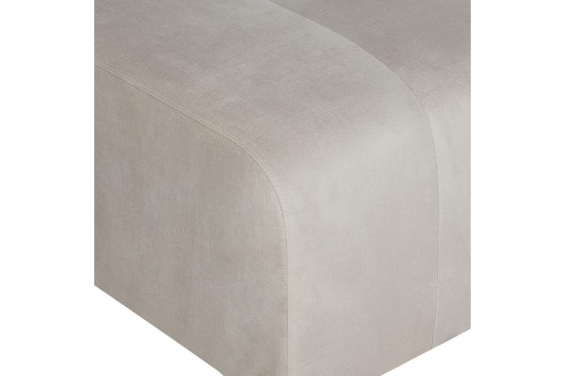 Fotpall Falsterbo Beige, Fløyel - Beige, Fløyel - Møbler - Stoler - Krakk - Fotskammel