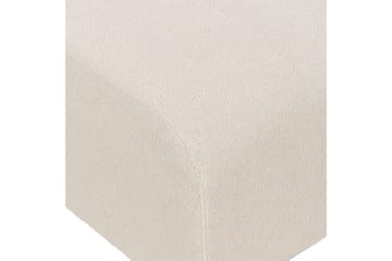 Fotpall Falsterbo Lysebeige, Bouclé - Lysebeige, Bouclé - Møbler - Stoler - Krakk - Fotskammel
