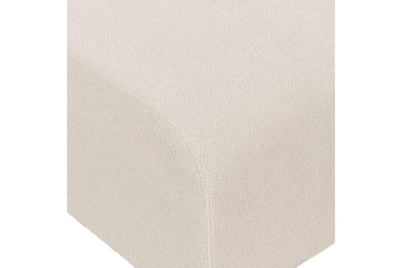 Fotpall Falsterbo Lysebeige, Bouclé - Lysebeige, Bouclé - Møbler - Stoler - Krakk - Fotskammel