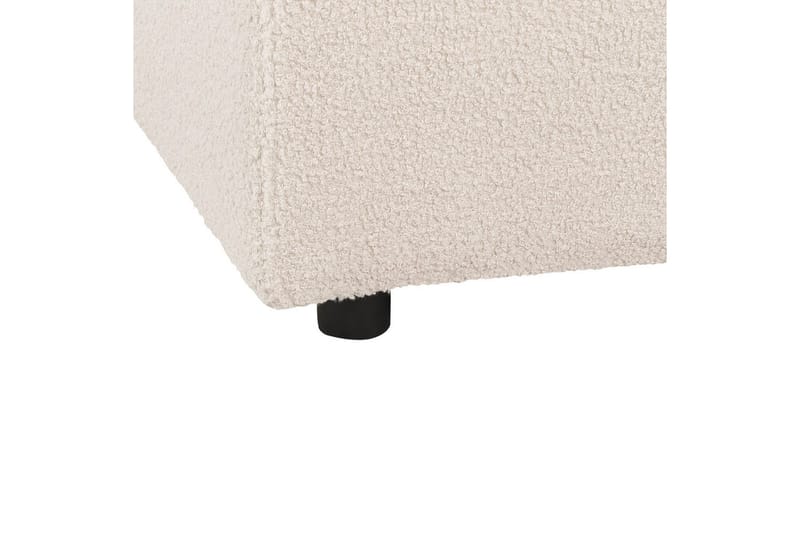 Fotpall Falsterbo Lysebeige, Bouclé - Lysebeige, Bouclé - Møbler - Stoler - Krakk - Fotskammel