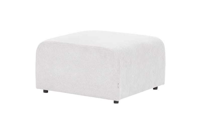 Fotpall Falsterbo Off-white, Cordfløyel - Off-white, Cordfløyel - Møbler - Stoler - Krakk - Fotskammel