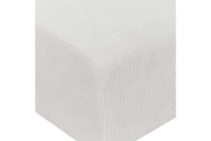 Fotpall Falsterbo Off-white, Cordfløyel - Off-white, Cordfløyel - Møbler - Stoler - Krakk - Fotskammel