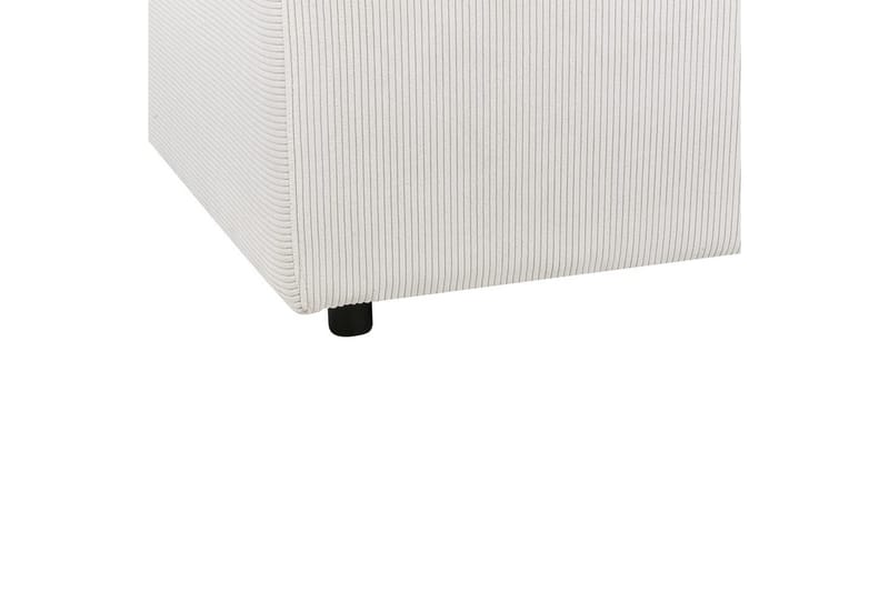 Fotpall Falsterbo Off-white, Cordfløyel - Off-white, Cordfløyel - Møbler - Stoler - Krakk - Fotskammel