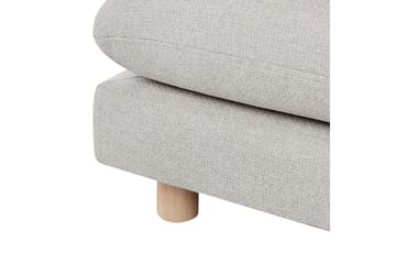 Fotpall Heden Beige/lyst tre - Beige/lyst tre - Møbler - Stoler - Krakk - Fotskammel