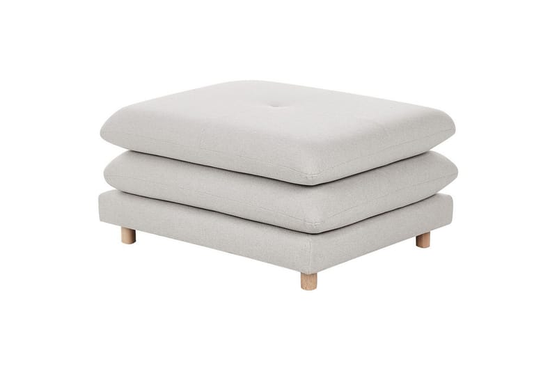 Fotpall Heden Beige/lyst tre - Beige/lyst tre - Møbler - Stoler - Krakk - Fotskammel