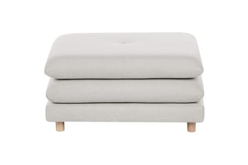 Fotpall Heden Beige/lyst tre - Beige/lyst tre - Møbler - Stoler - Krakk - Fotskammel
