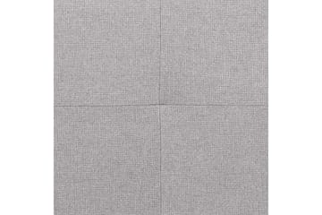 Fotpall Heden Grå/lyst tre - Grå/lyst tre - Møbler - Stoler - Krakk - Fotskammel