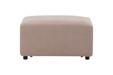 Fotpall Kohlo Taupe/svart - Taupe/svart - Møbler - Stoler - Krakk - Fotskammel
