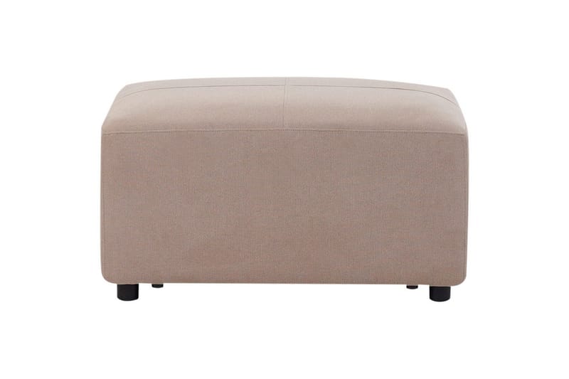 Fotpall Kohlo Taupe/svart - Taupe/svart - Møbler - Stoler - Krakk - Fotskammel