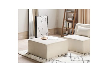 Fotpall Lemvig Beige - Beige - Møbler - Stoler - Krakk - Fotskammel