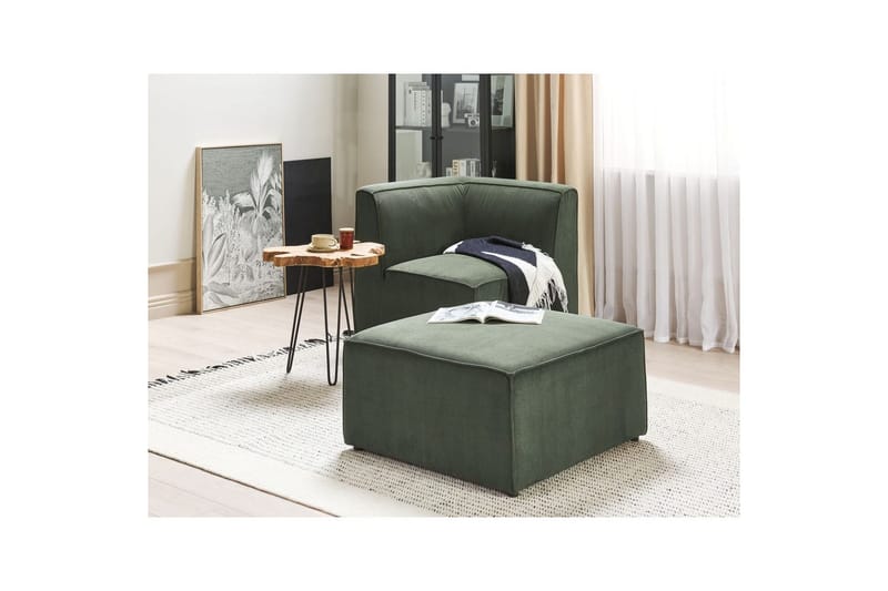 Fotpall Lemvig Grønn - Grønn - Møbler - Stoler - Krakk - Fotskammel