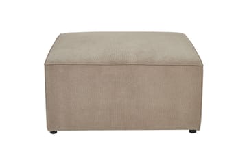 Fotpall Lemvig Taupe - Taupe - Møbler - Stoler - Krakk - Fotskammel