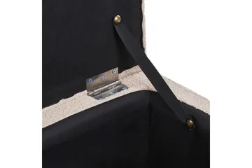 Fotpall Michigan Beige - Beige - Møbler - Stoler - Krakk - Fotskammel