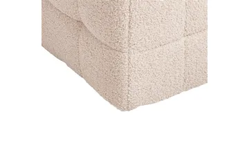 Fotpall Michigan Beige - Beige - Møbler - Stoler - Krakk - Fotskammel