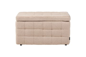 Fotpall Michigan Beige - Beige - Møbler - Stoler - Krakk - Fotskammel
