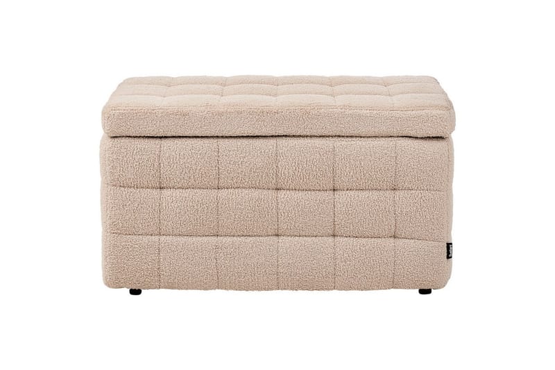 Fotpall Michigan Beige - Beige - Møbler - Stoler - Krakk - Fotskammel