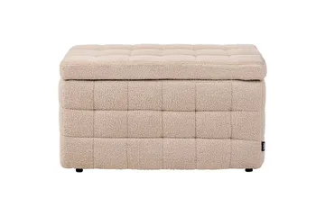 Fotpall Michigan Beige - Beige - Møbler - Stoler - Krakk - Fotskammel