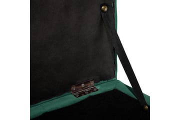 Fotpall Michigan Grønn - Grønn - Møbler - Stoler - Krakk - Fotskammel