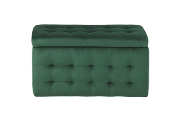 Fotpall Michigan Grønn - Grønn - Møbler - Stoler - Krakk - Fotskammel