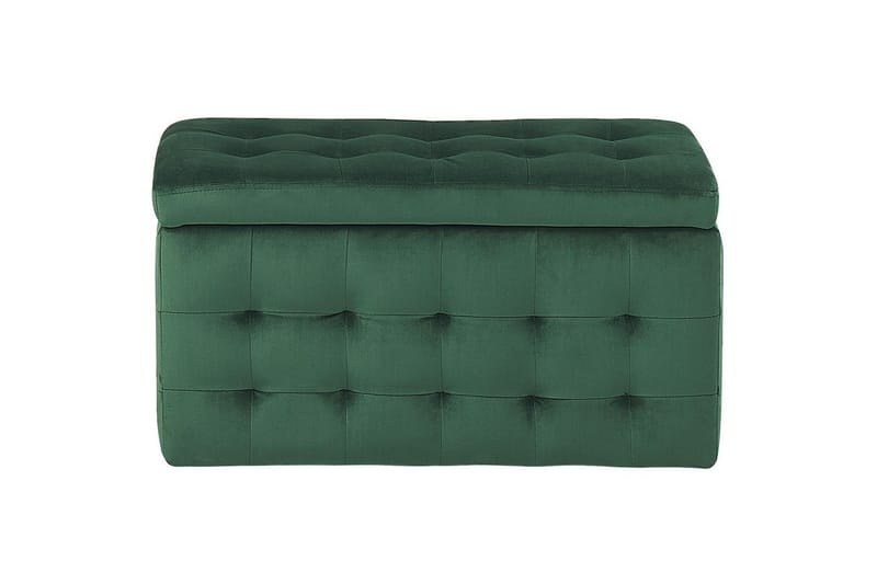 Fotpall Michigan Grønn - Grønn - Møbler - Stoler - Krakk - Fotskammel