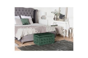 Fotpall Michigan Grønn - Grønn - Møbler - Stoler - Krakk - Fotskammel