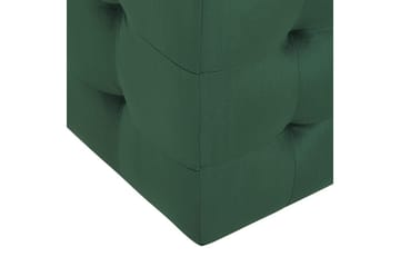 Fotpall Michigan Grønn - Grønn - Møbler - Stoler - Krakk - Fotskammel