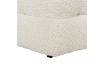 Fotpall Michigan Hvit - Hvit - Møbler - Stoler - Krakk - Fotskammel