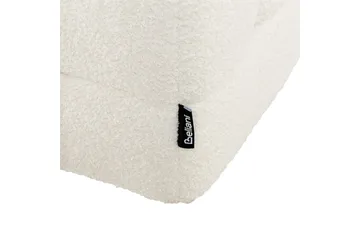 Fotpall Michigan Hvit - Hvit - Møbler - Stoler - Krakk - Fotskammel