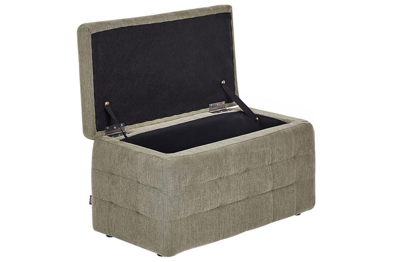 Fotpall Michigan Olivgrønn - Olivgrønn - Møbler - Stoler - Krakk - Fotskammel