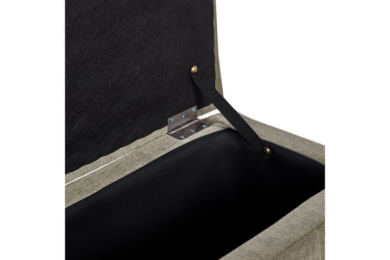 Fotpall Michigan Olivgrønn - Olivgrønn - Møbler - Stoler - Krakk - Fotskammel