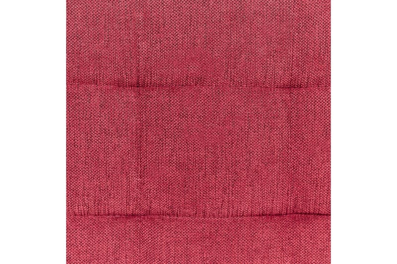 Fotpall Michigan Rød - Rød - Møbler - Stoler - Krakk - Fotskammel