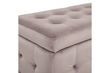 Fotpall Michigan Rosa - Rosa - Møbler - Stoler - Krakk - Fotskammel