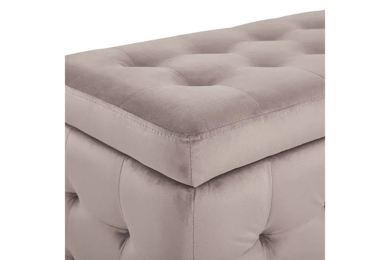 Fotpall Michigan Rosa - Rosa - Møbler - Stoler - Krakk - Fotskammel