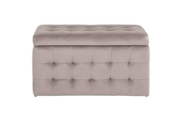 Fotpall Michigan Rosa - Rosa - Møbler - Stoler - Krakk - Fotskammel