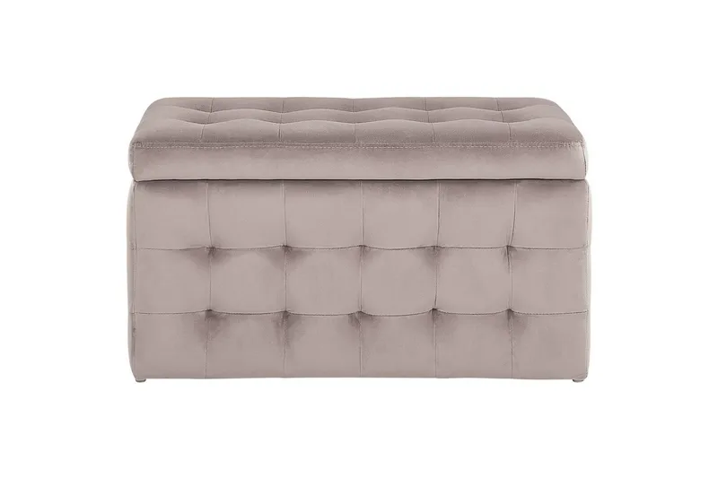 Fotpall Michigan Rosa - Rosa - Møbler - Stoler - Krakk - Fotskammel