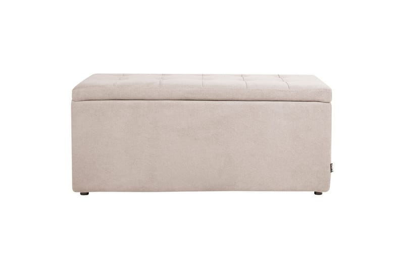 Fotpall Orem Beige/svart - Beige/svart - Møbler - Stoler - Krakk - Fotskammel