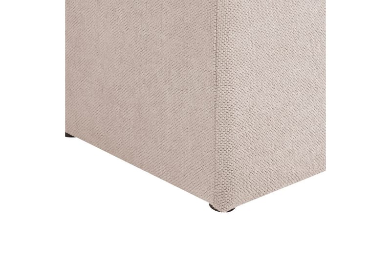 Fotpall Orem Beige/svart - Beige/svart - Møbler - Stoler - Krakk - Fotskammel
