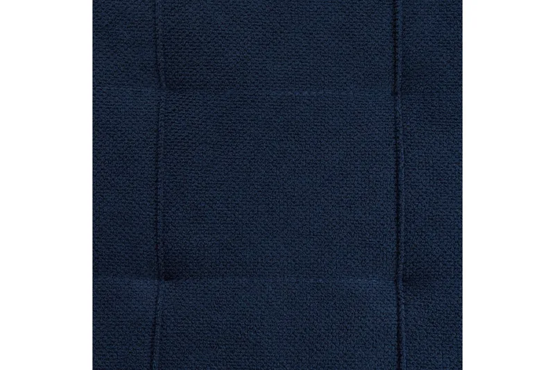 Fotpall Orem Blå/Svart - Blå/Svart - Møbler - Stoler - Krakk - Fotskammel