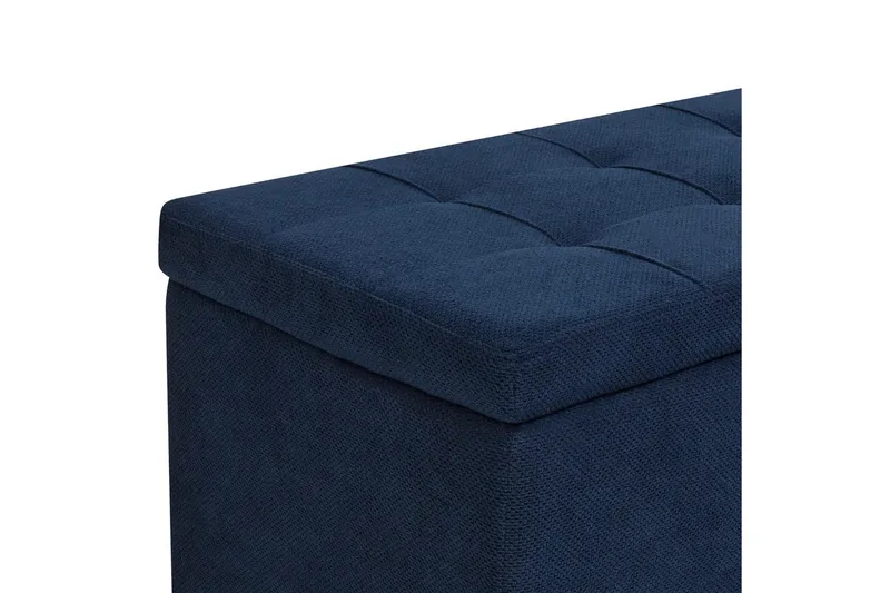 Fotpall Orem Blå/Svart - Blå/Svart - Møbler - Stoler - Krakk - Fotskammel