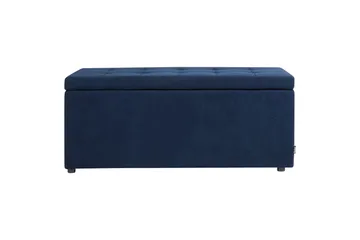 Fotpall Orem Blå/Svart - Blå/Svart - Møbler - Stoler - Krakk - Fotskammel