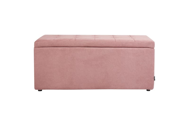 Fotpall Orem Rosa/Svart - Rosa/Svart - Møbler - Stoler - Krakk - Fotskammel
