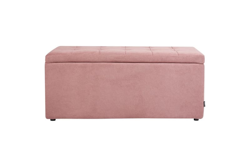 Fotpall Orem Rosa/Svart - Rosa/Svart - Møbler - Stoler - Krakk - Fotskammel