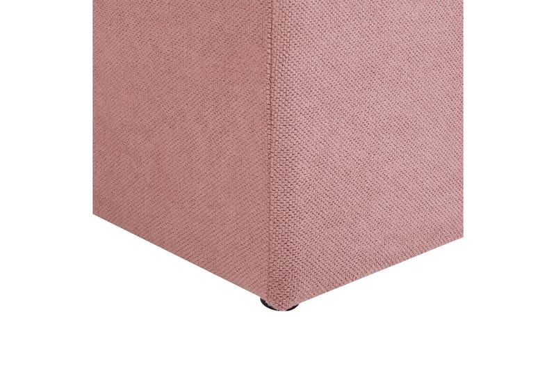 Fotpall Orem Rosa/Svart - Rosa/Svart - Møbler - Stoler - Krakk - Fotskammel