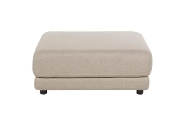 Fotpall Sigtuna Beige/svart - Beige/svart - Møbler - Stoler - Krakk - Fotskammel